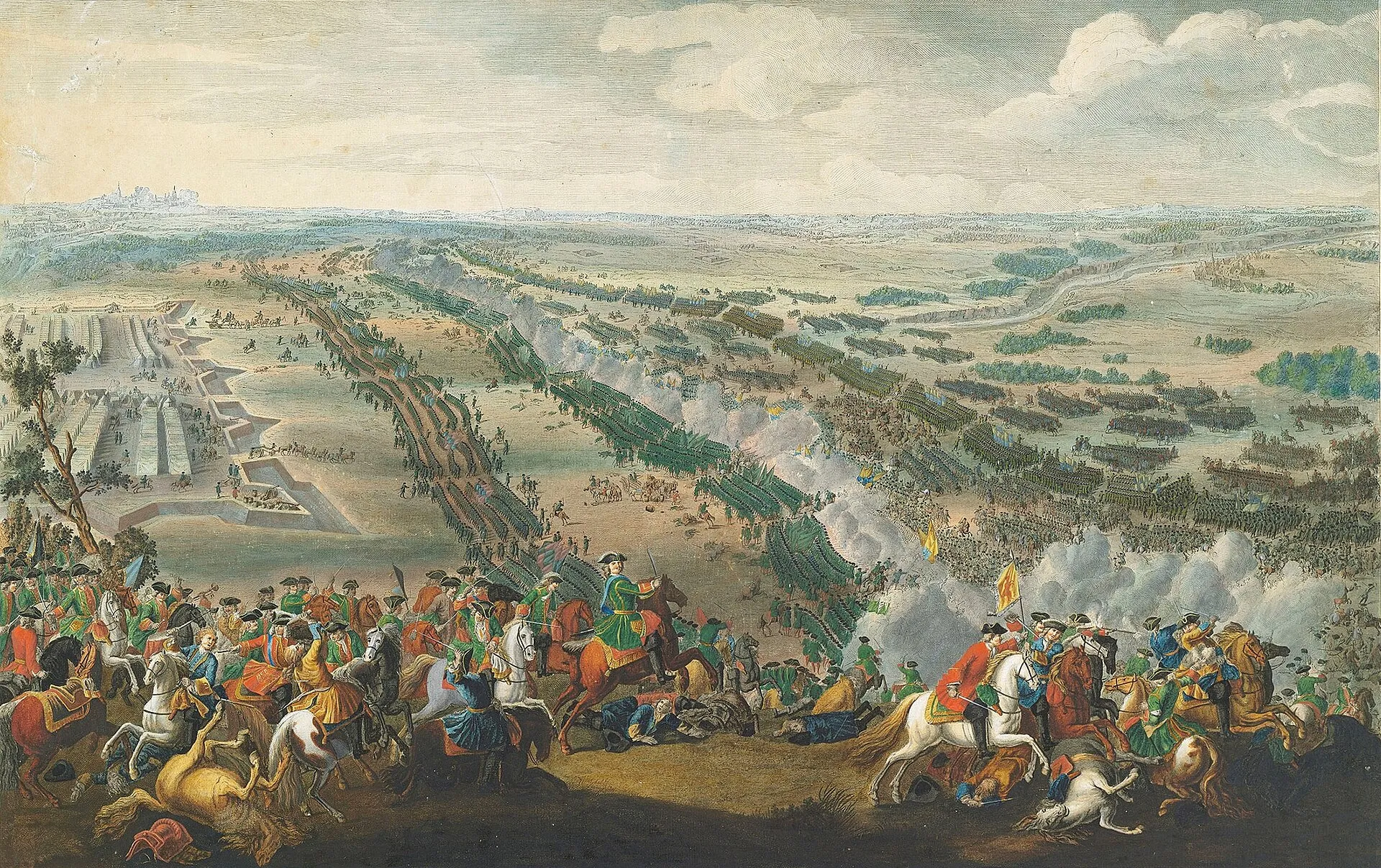 Battle of Poltava restores Augustus II historical image 1
