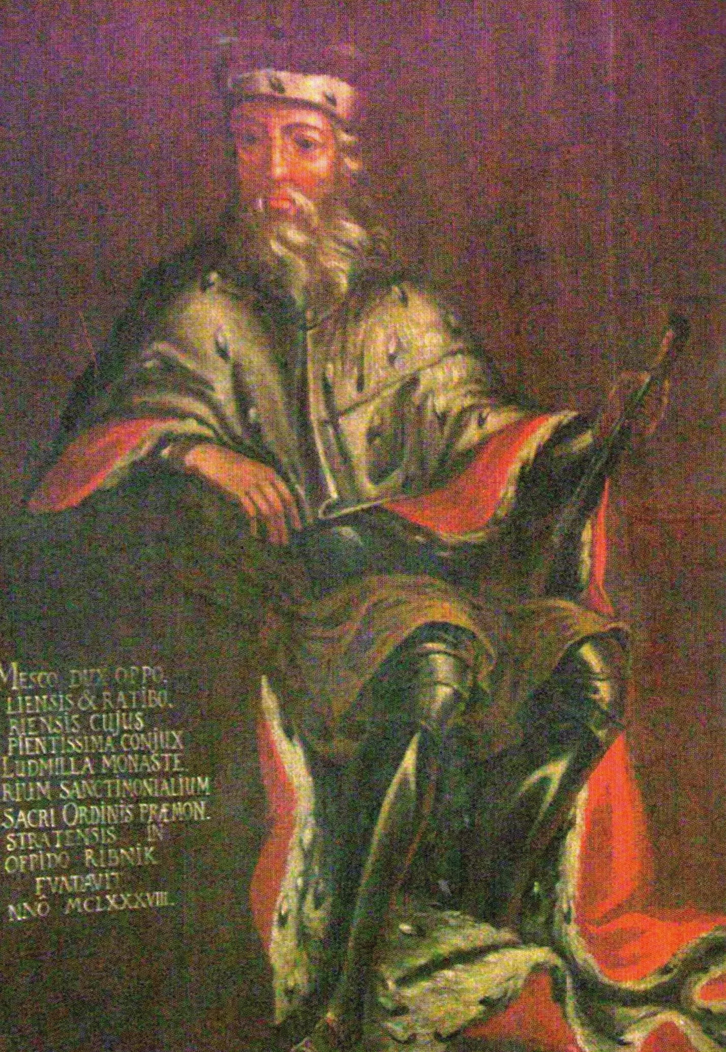 Mieszko IV Tanglefoot takes Kraków historical image 1