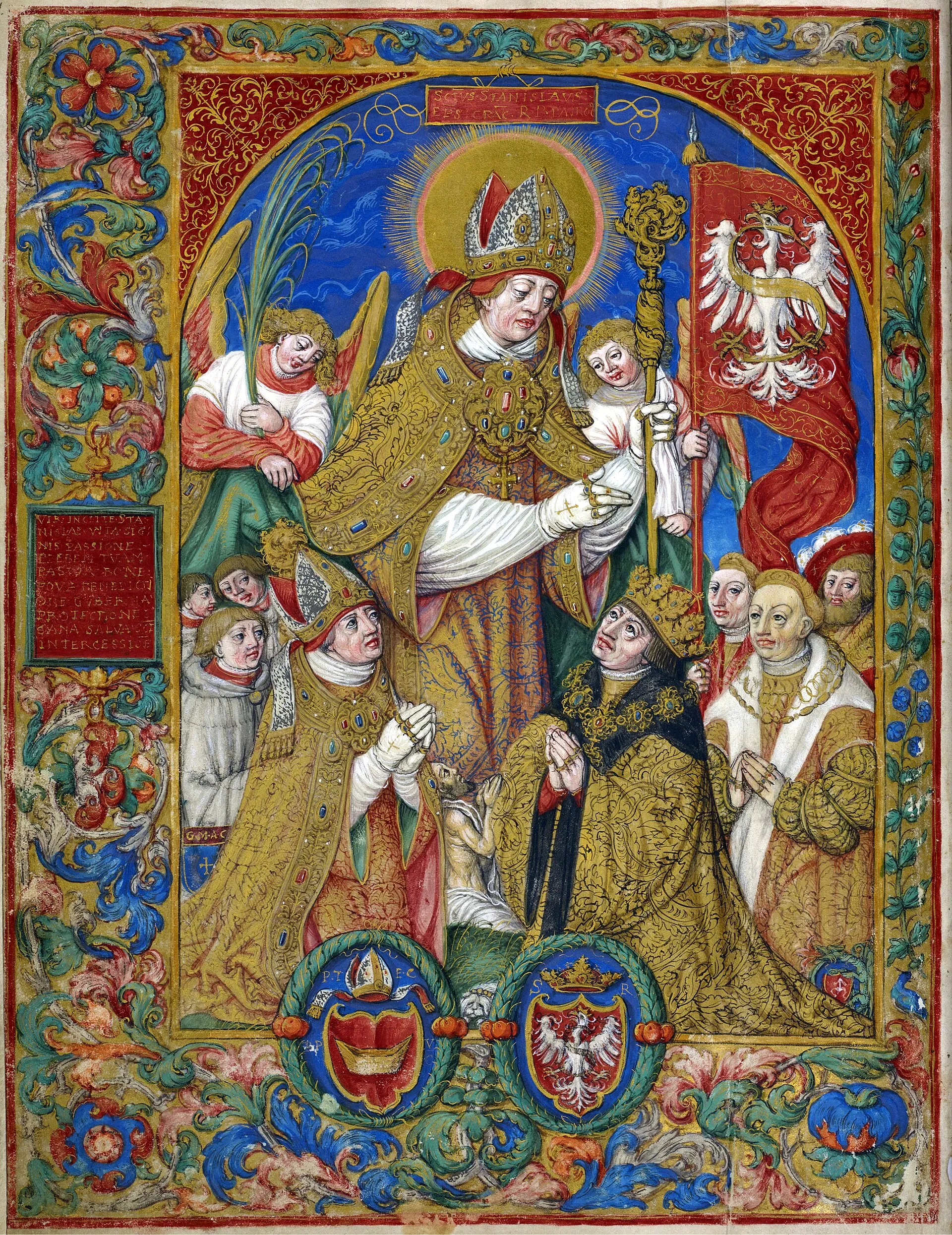 Canonisation of St Stanislaus historical image 1