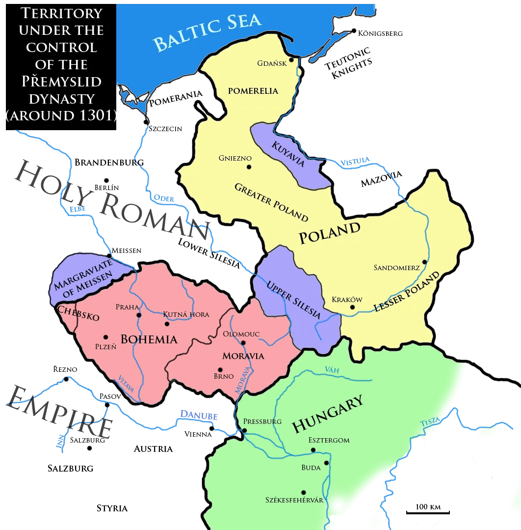 Wenceslaus II crowned King of Poland historical image 1