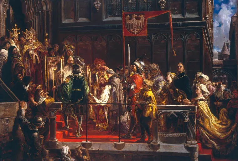 Władysław III crowned King historical image 1