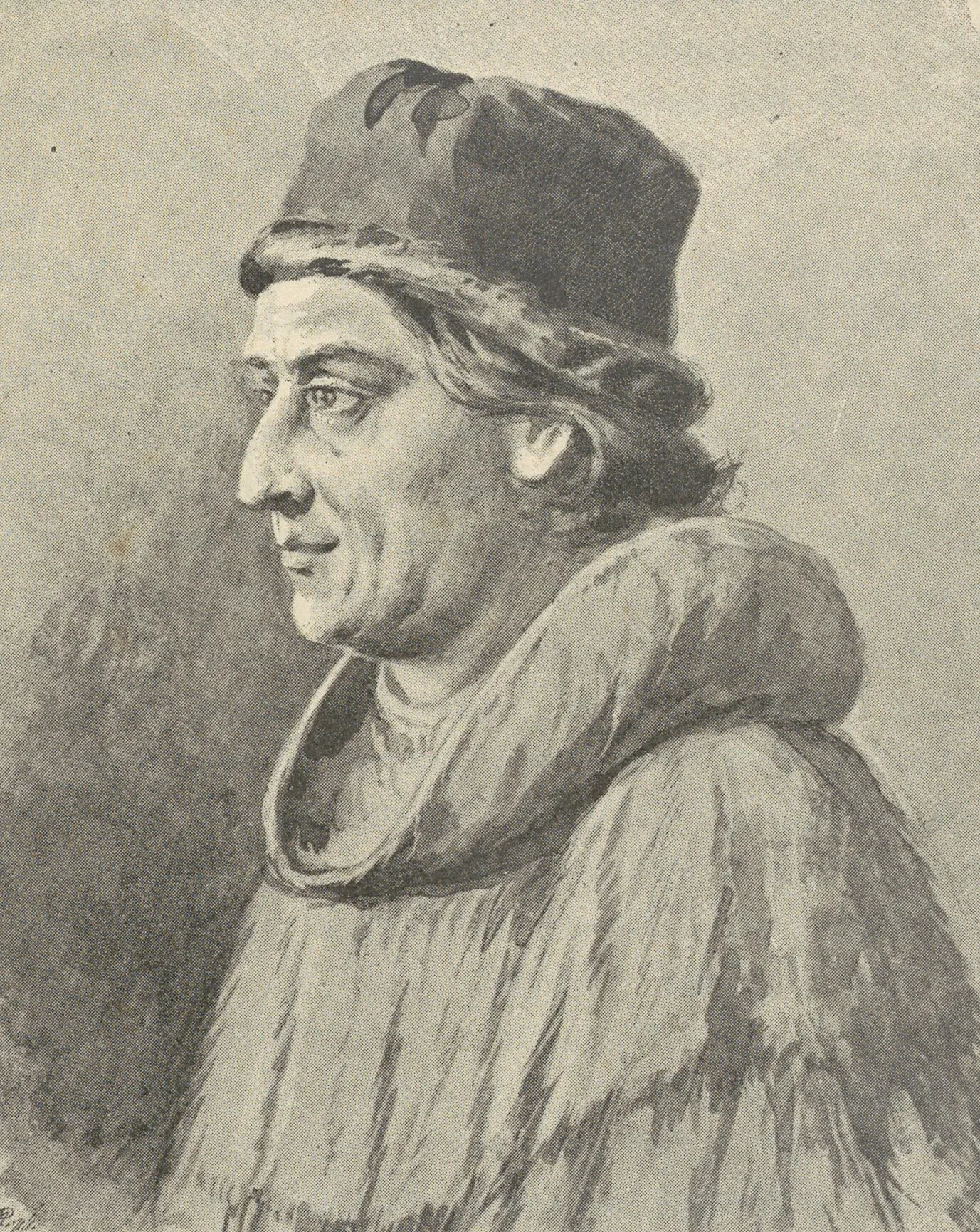 Jan Długosz completes his Annals historical image 1