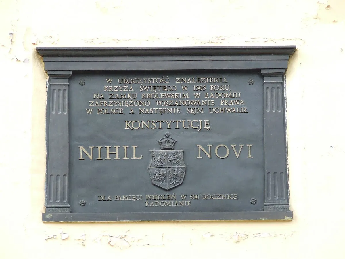 Nihil novi historical image 1