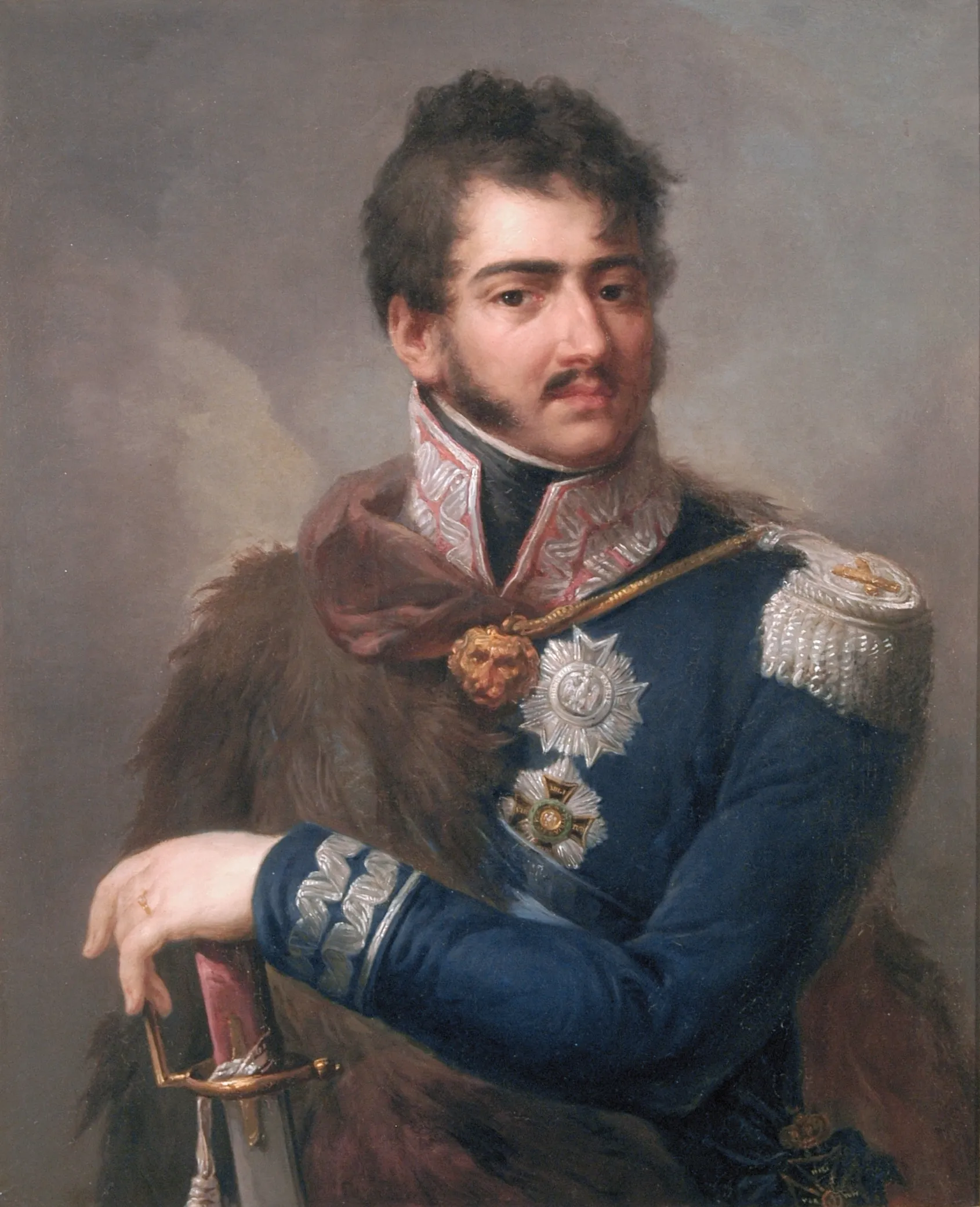 Death of Józef Poniatowski historical image 1