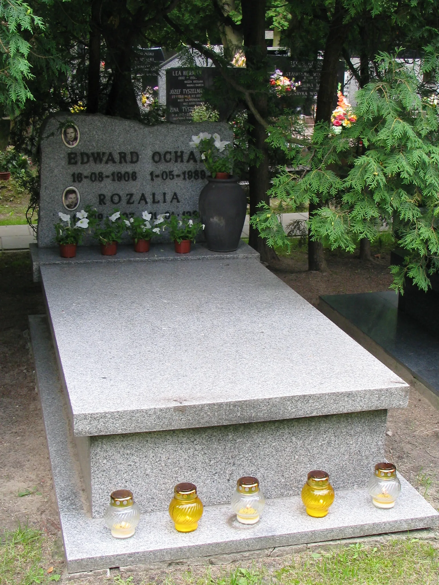 Edward Ochab takes office historical image 1