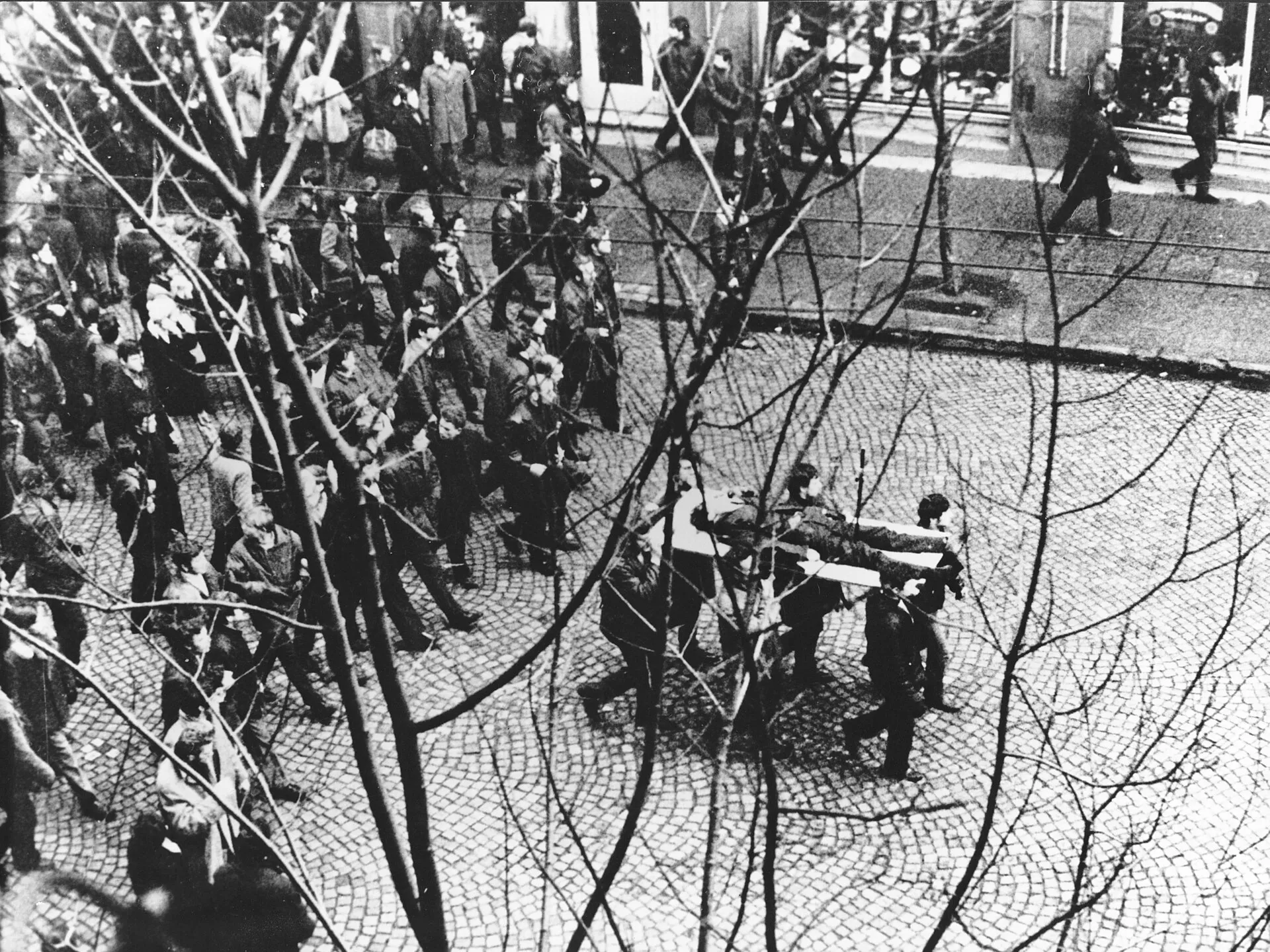 December 1970 protests historical image 1