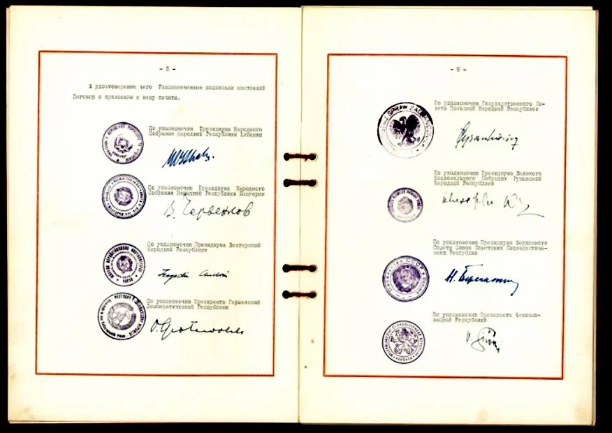 Treaty of Warsaw historical image 1