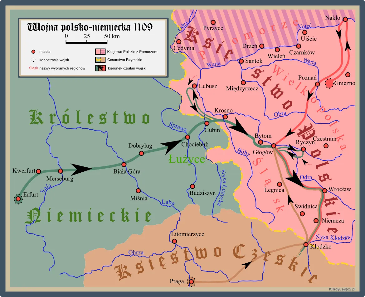 Defence of Głogów against Henry V historical image 1