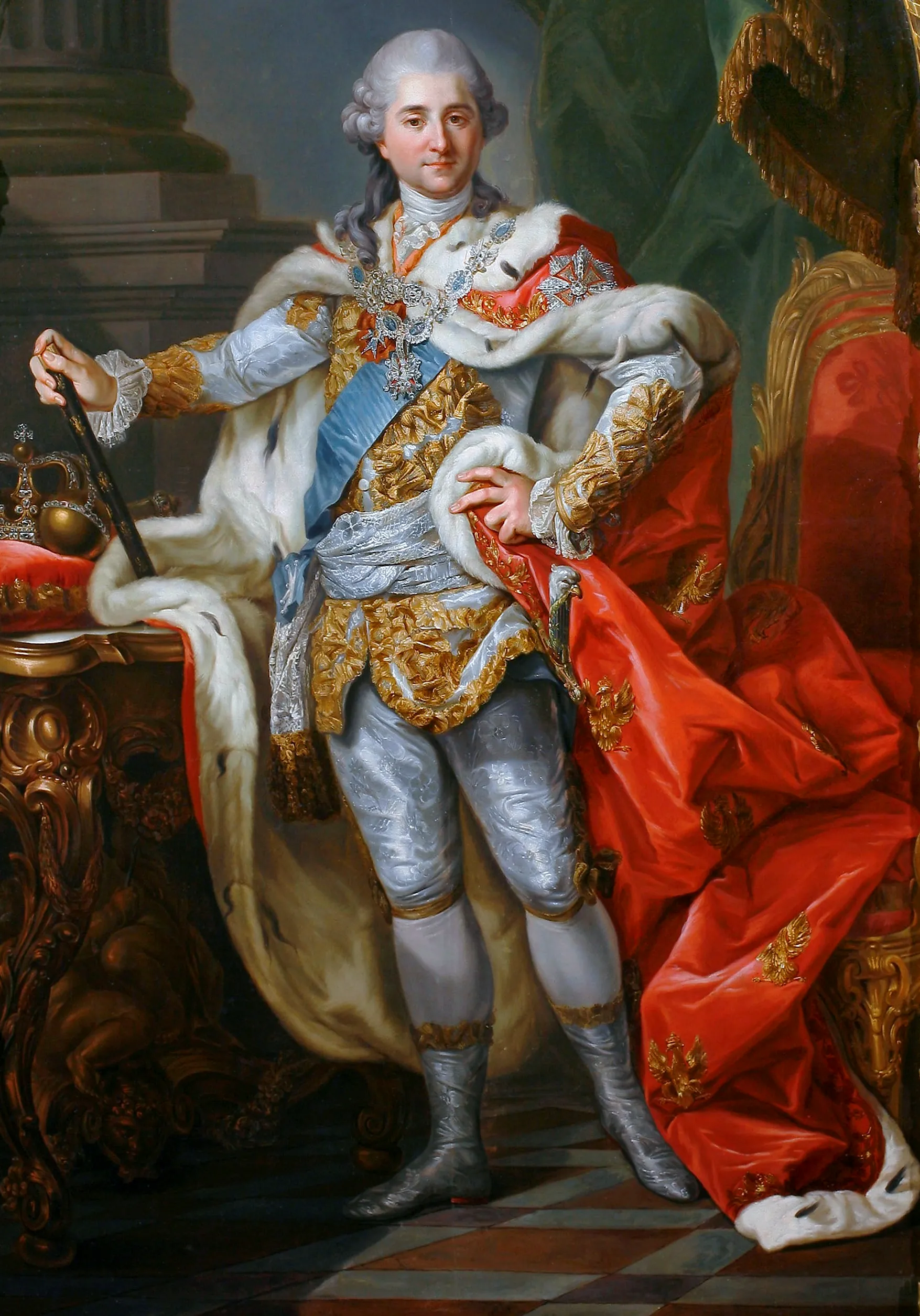 Stanisław August Poniatowski elected historical image 1