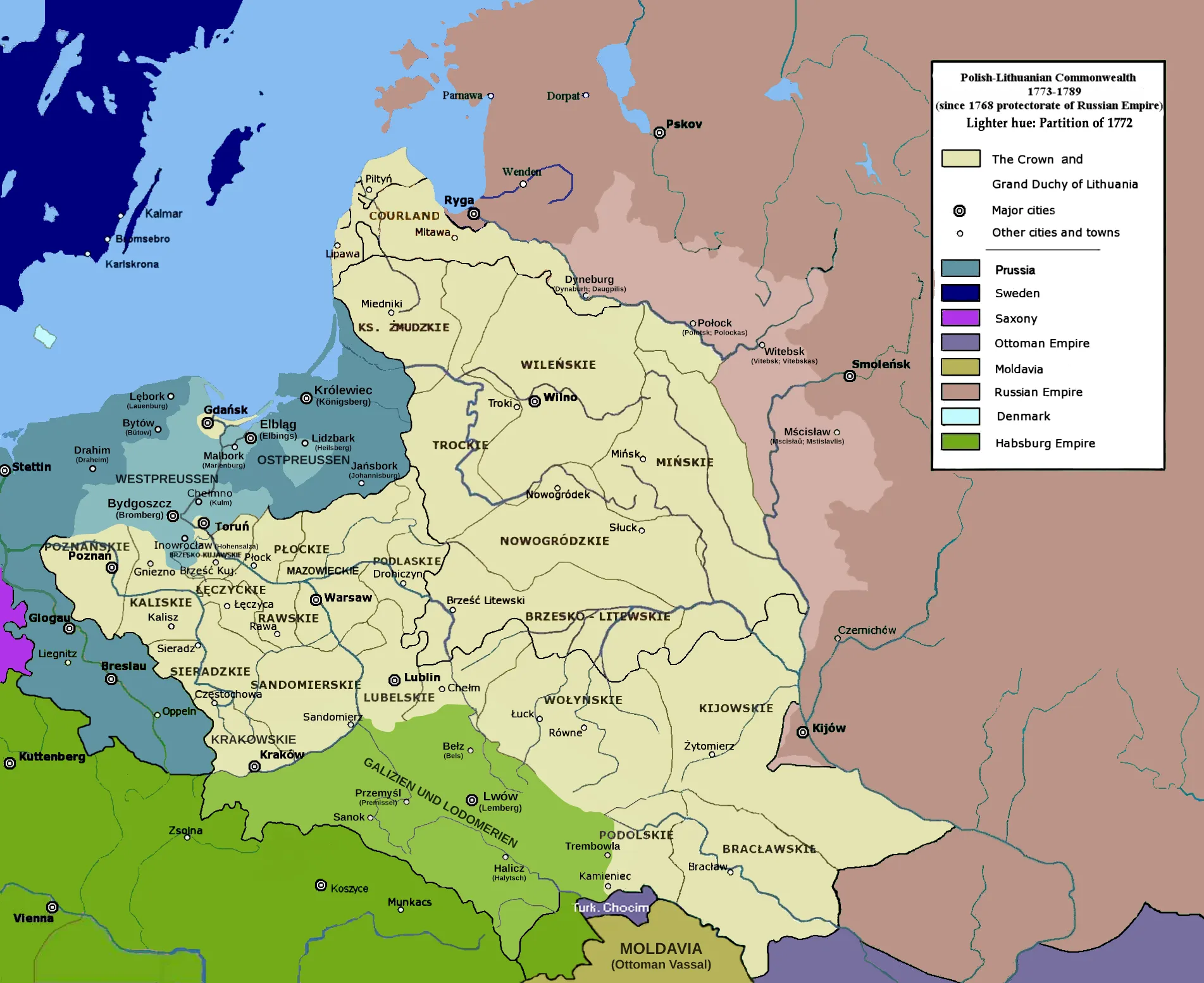 The First Partition of Poland