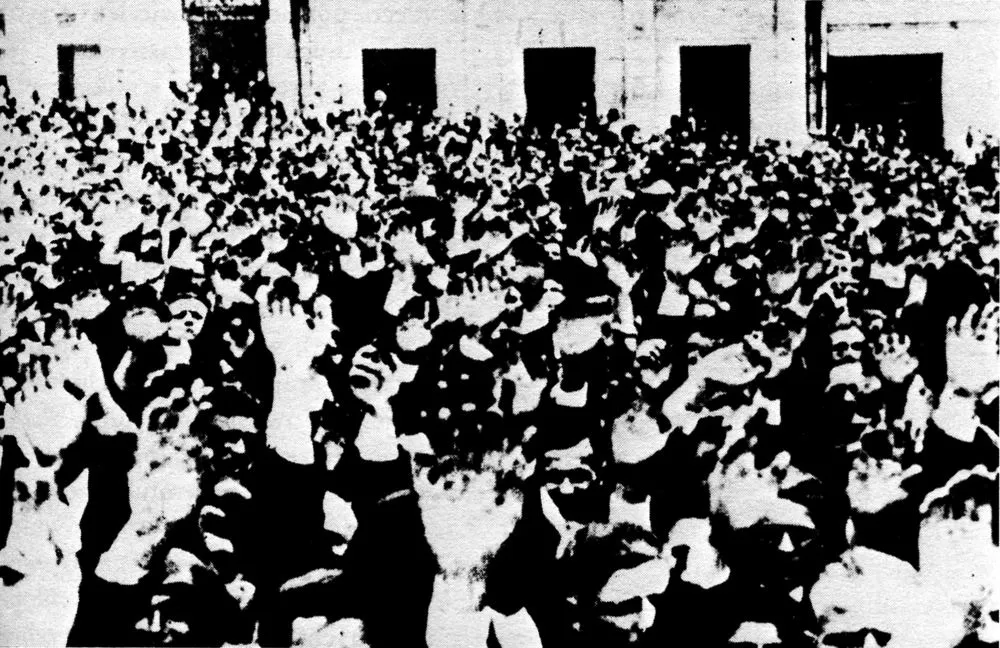 Peasant strike of 1937 historical image 1