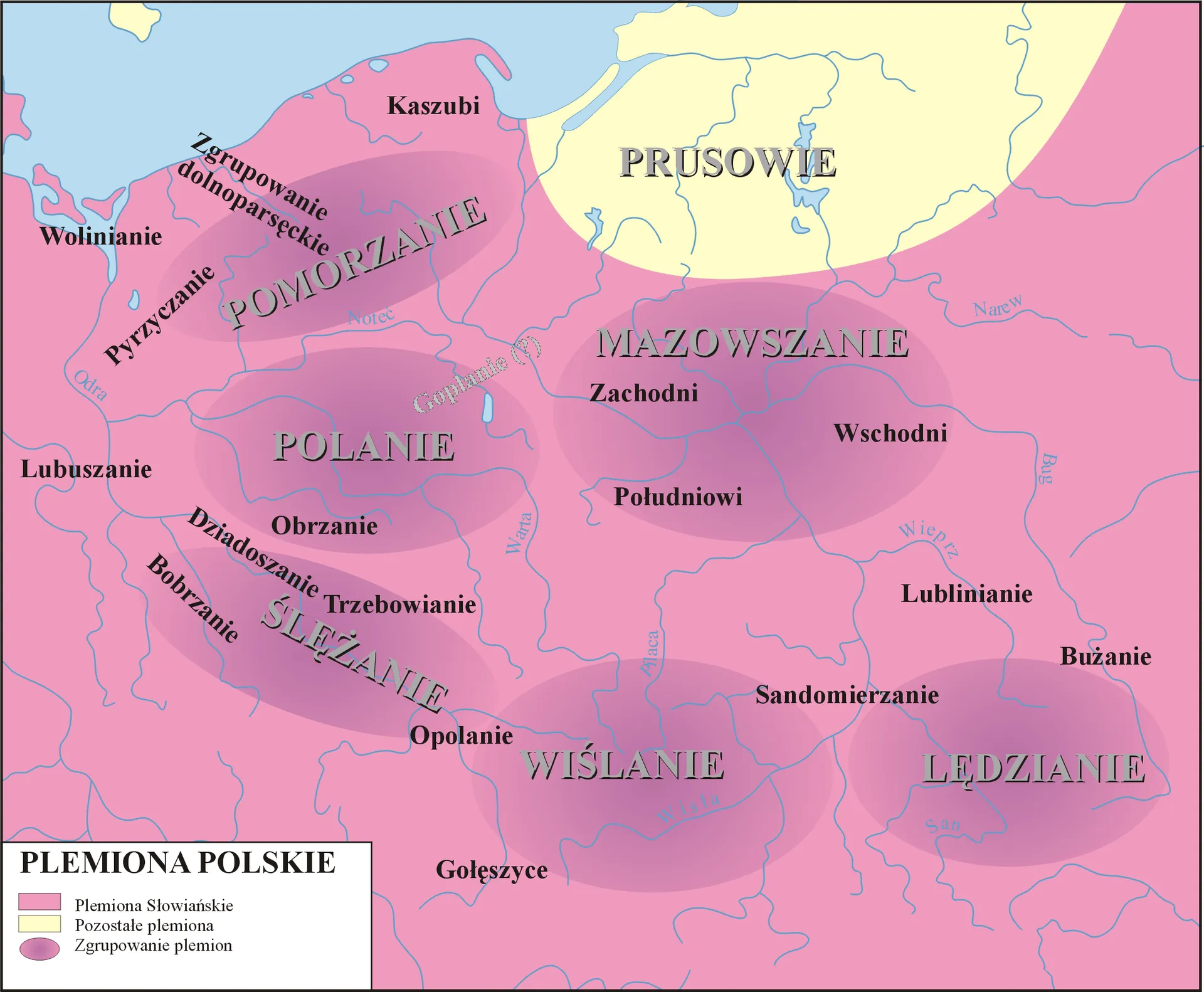 Bavarian Geographer lists tribes of the region historical image 1