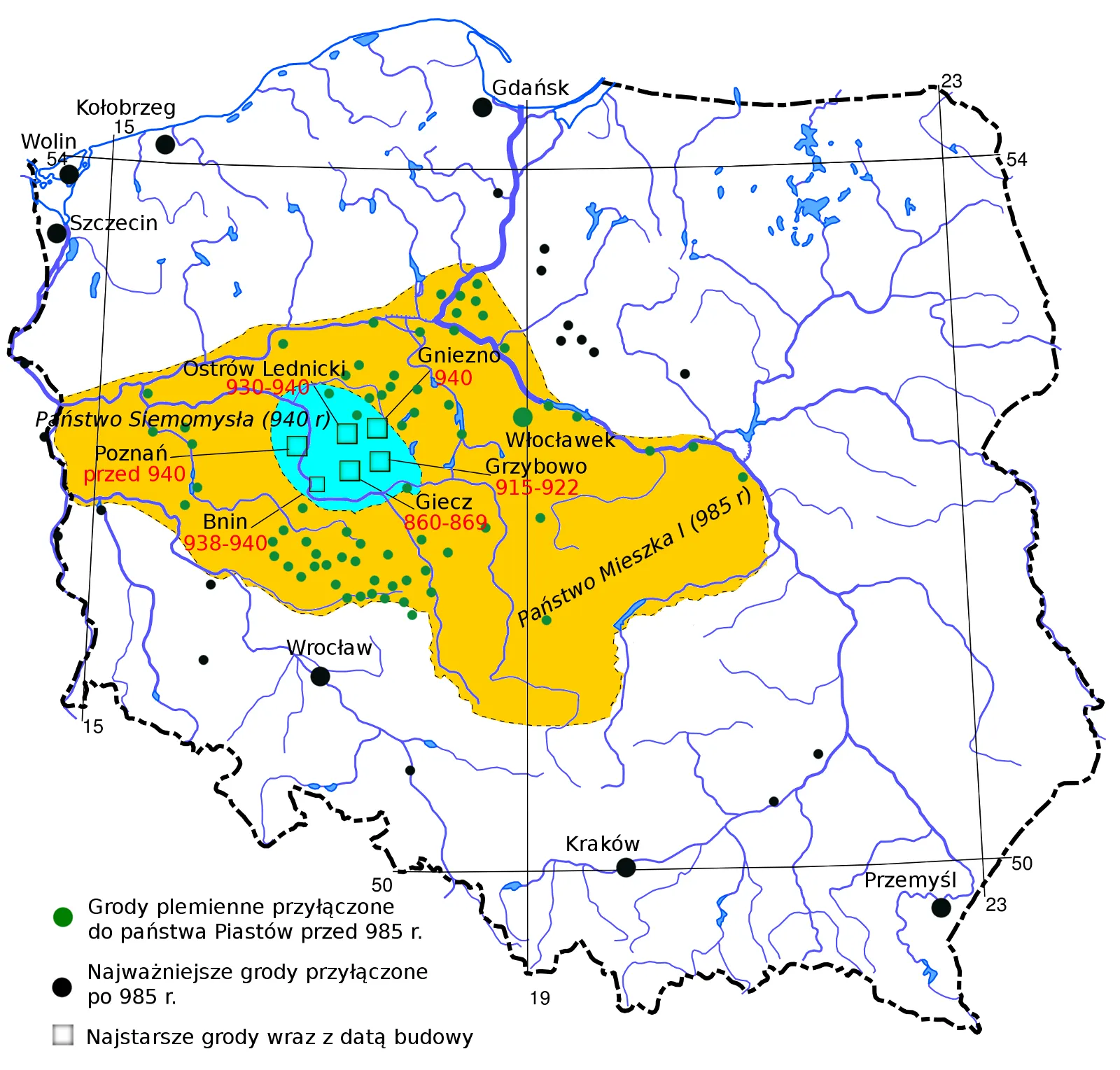 Polans build a state around Gniezno and Poznań historical image 1