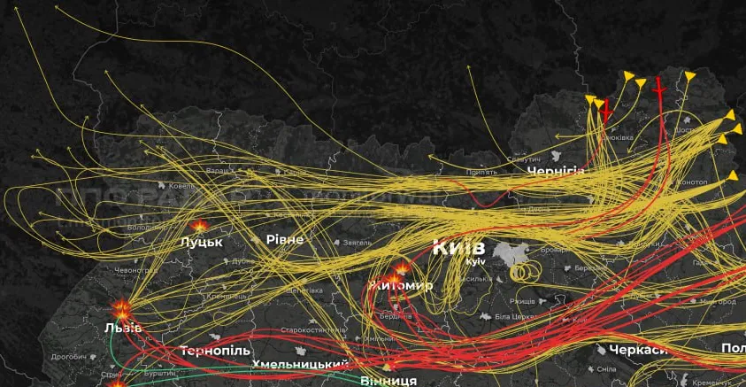 Russian drone incursion historical image 1