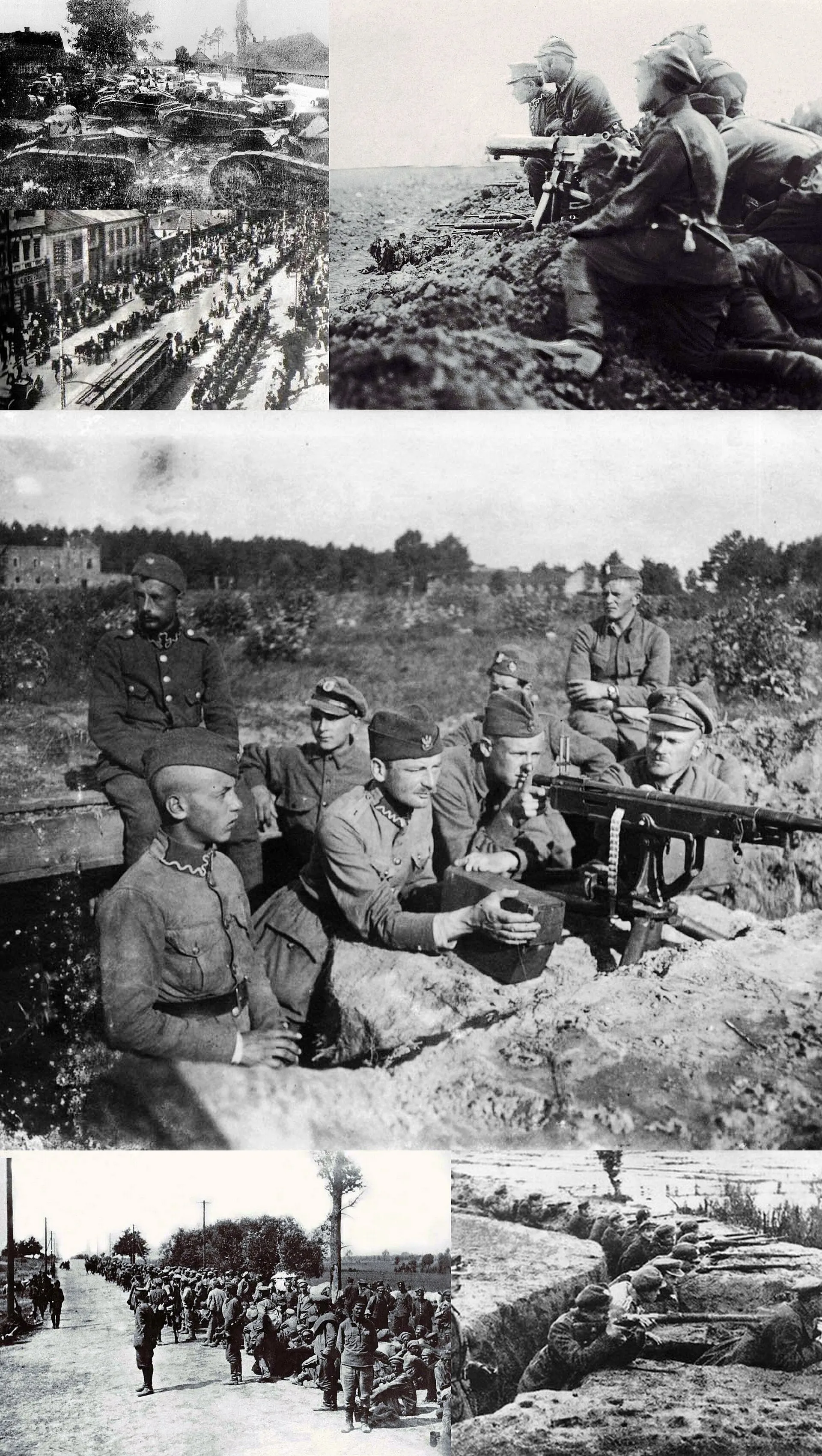 Polish–Soviet War begins historical image 1