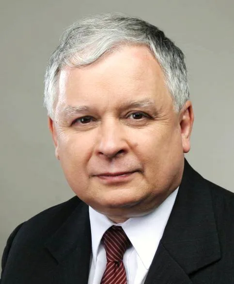 Portrait of Lech Kaczyński