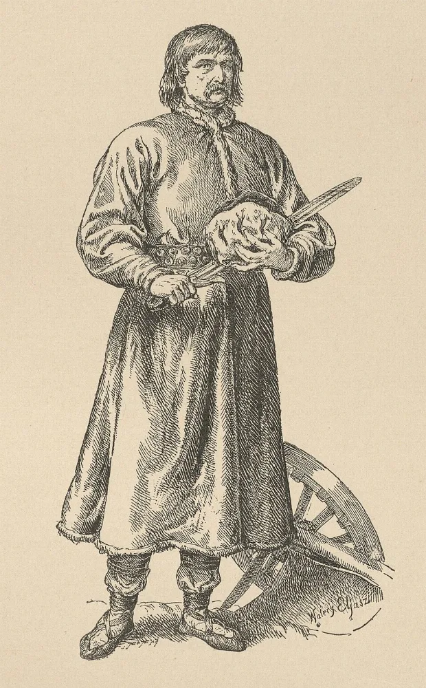 Portrait of Piast the Wheelwright